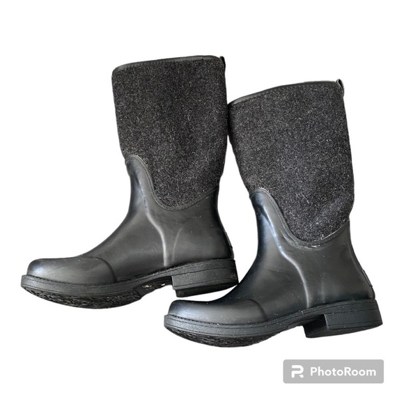 UGG Reignfall Wool & Rubber Rainboots Size 7 - Picture 8 of 8